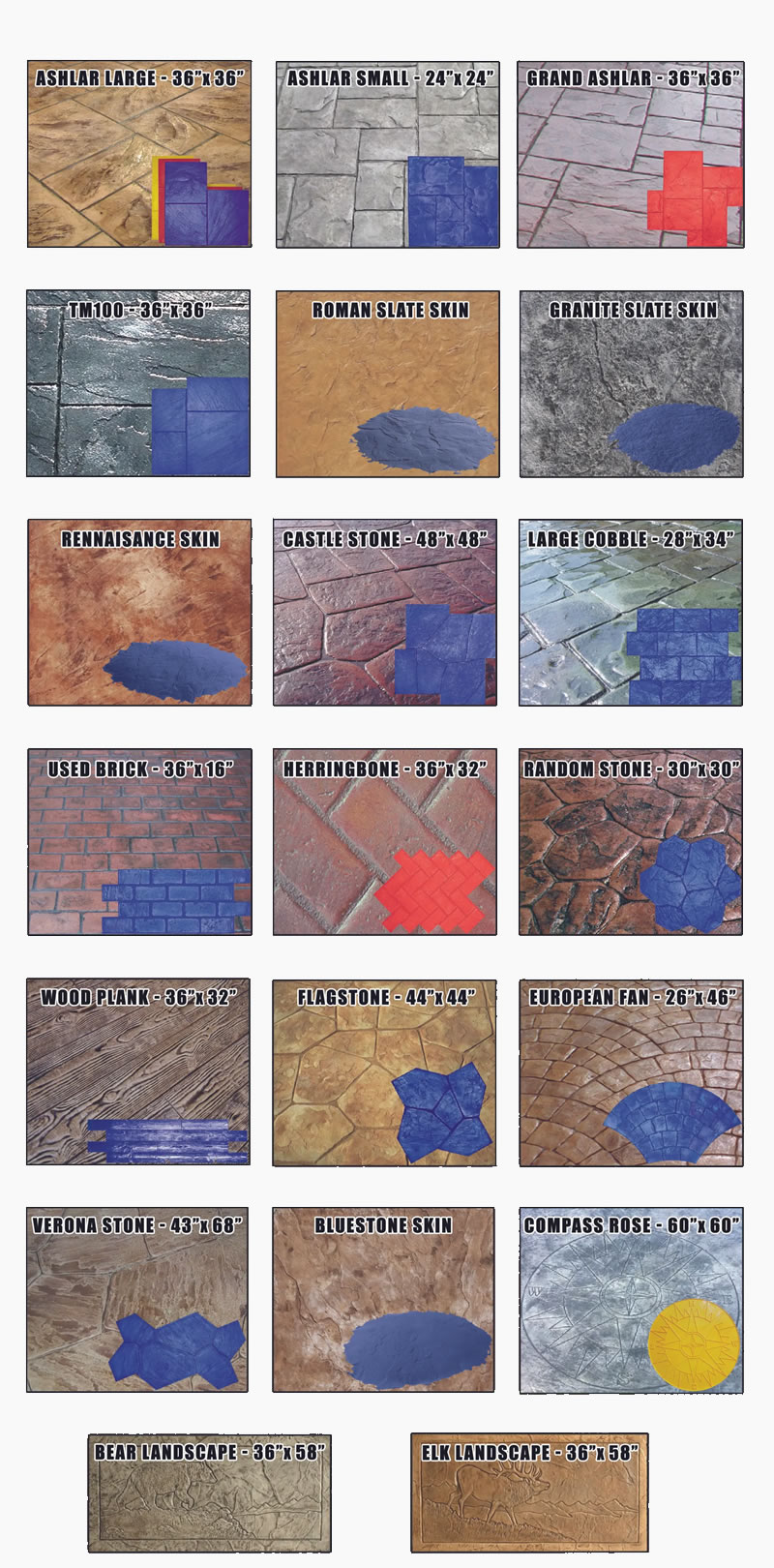 Concrete finishes