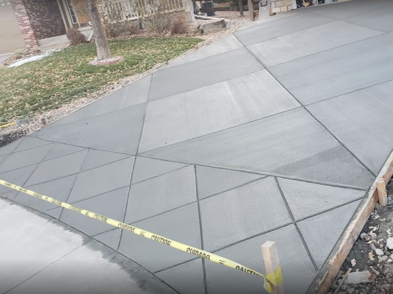 Concrete driveway replacement